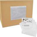 Packing Slip Envelope Pouches By PackageZoom 1000-Pack- Clear Self Adhesive Shipping Label Sleeves - Waterproof Top Loading Invoice/Packing List Pockets- 7x 10 (No Print)