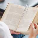 Teacher Appreciation Gifts Teacher Gifts for Women, Thank You Retirement Graduation End of Year Gift for Teacher Bookmark (0.39*5.12in, Teacher 02 Silver)