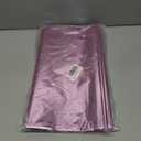 Quhora Shiny Foil Disposable Plastic Tablecloths for Rectangle Tables - Pack of 2 | 54x108 inches - Perfect for Parties, Events, and Weddings, Indoor and Outdoor Use - Pink, Pack of 3 