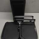 2 Pack 2.7 Gal Bathroom Trash Can with Lid, Automatic Trash Can Small Smart Garbage Can Touchless, Slim Motion Sensor Waterproof Plastic Trash Bins for Bedroom Office Kitchen Toilet Black