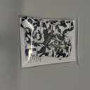 Lanyardio Stretchy Scrunchie Lanyard for ID Badges Keys, Cute Teacher Lanyard for Women with 2 Card Holders 19.22 Inch (Cow)