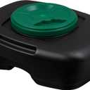 Scepter AM06984 12 Quart Oil Drain Pan with Lid, Filter Drain Screen, and Pour Spout for Automotive Fluids Including Engine Oil, Anti-Freeze, Transmission Fluid and More, 13" x 17-1/4" x 6"