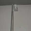 Ivilon Drapery Window Curtain Rod - End Cap Style Design 1 Inch Pole. 28 to 48 Inch Color Brushed Nickel