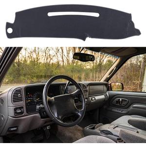 Dash Cover Custom Fit for 1997-2000 Chevy Chevrolet Silverado/GMC Sierra C1500 C2500 C3500 K1500 K2500 K3500, 1997-1999 GMC Yukon/Chevy Tahoe, Dashboard Cover Mat Pad(Gray)