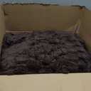 Whale Flotilla Queen Size Blanket for Bed with Jacquard Pattern, Fuzzy Soft Cozy Exquisite Blankets for All Season, Warm and Fluffy, 90x90 Inch, Coffee