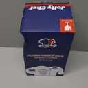 JOLLY CHEF 50 Pack 5 oz Plastic Dessert Cups with Lids and Spoons, Yogurt Parfait Appetizer Cup for Party, Clear Mini Dessert Shooter for Pudding Fruit Trifle Ice Cream