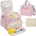Breast Pump Bag Fit for Spectra S1/S2/Dual S with Insulated Cooler, Pink, One Size