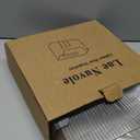 Lae Nuvole 2 Pack Adhesive Mount Cabinet Door Organizer, Wall Mounted Bathroom Organizers and Storage Bins Plastic Stackable Shower Caddy Hanging Floating Shelves for Narrow Space, BPA Free (Clear)