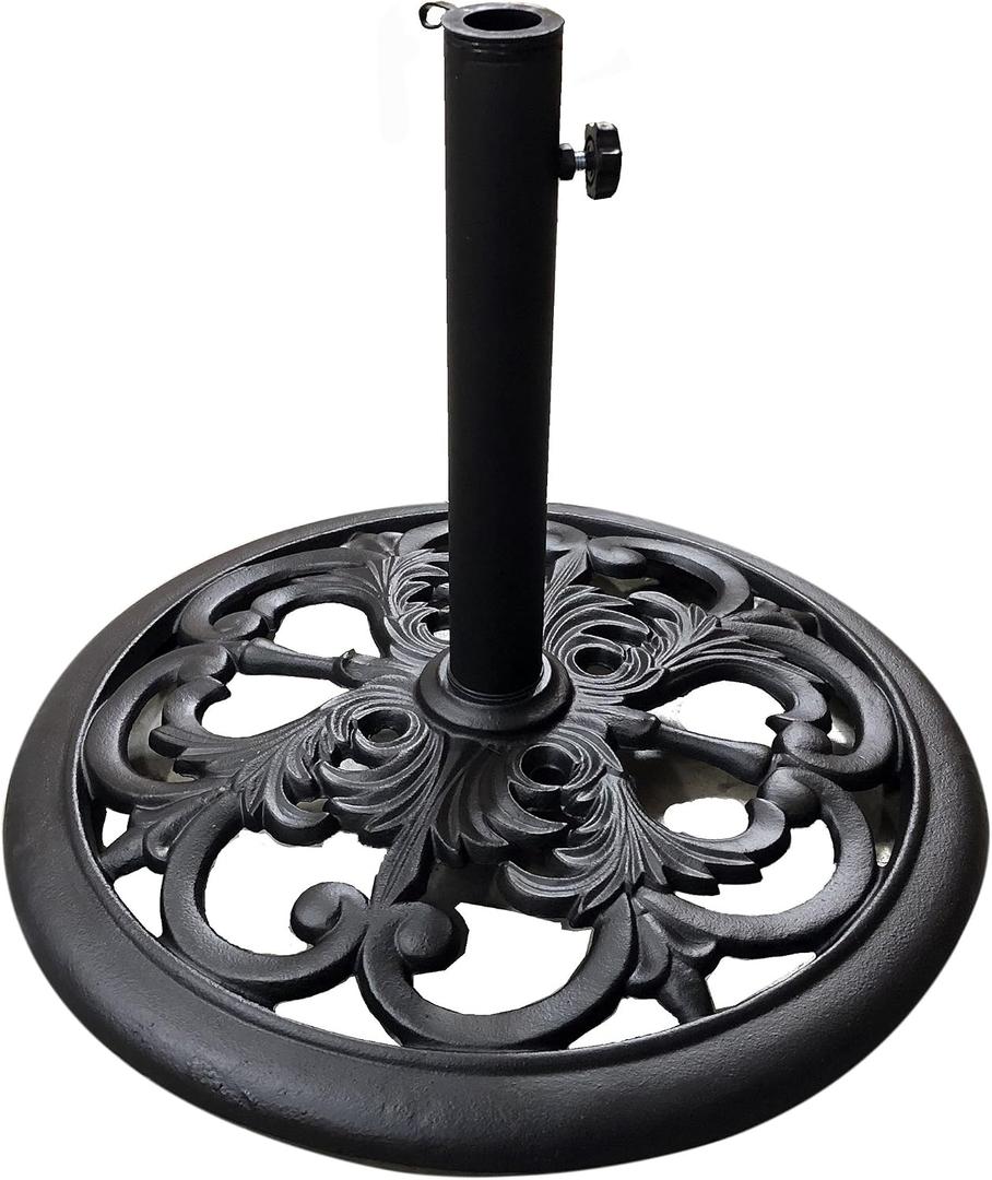 Black Powder Coated Umbrella Stand
