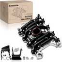 A-Premium Upper Intake Manifold with Gaskets Compatible with Ford Crown Victoria 96-00, Mustang 96-98, Thunderbird 96-97 & Lincoln Town Car 96-00 & Mercury Grand Marquis 96-00, Cougar 96-97, 4.6L V8