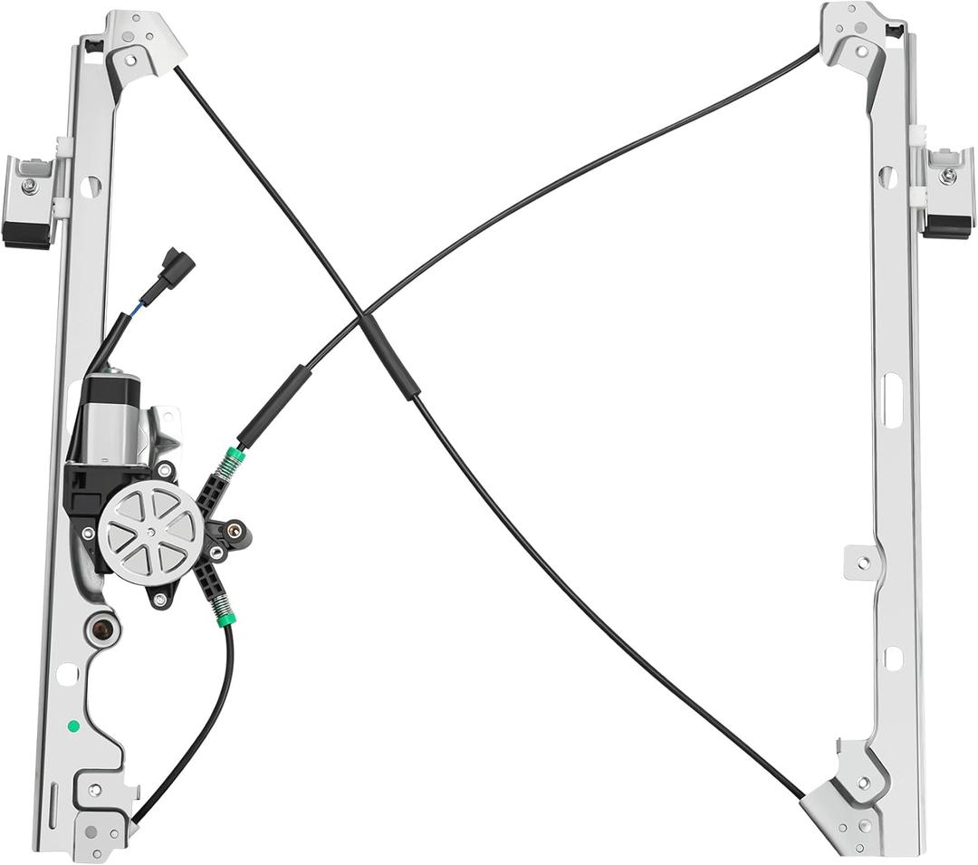741-644 Power Window Regulator with Motor Assembly Front Driver Side Fit for 2000 2001 2002 2003 2004 2005 2006 Chevy Silverado Avalanche Tahoe Suburban GMC Sierra Yukon XL Cadillac Escalade ESV EXT