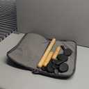 Massage Stones Set with Warmer Kit Hot Rocks Bamboo for Massage Hot Stones Massage Warmer Kit with Temperature Control and Carry Bag for Home Use (11 Stones and 3 Sticks) Suitable for Gifting