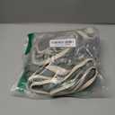 Women's High Waisted Bikini Sets Two Piece Color Block Triangle Swimsuits Sexy V Neck Bathing Suits (Army Green, White, Small)