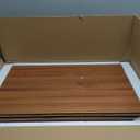 6 PCS Wire Rack Covers for Pantry Wood Grain, 24'' W * 16'' D (Ready to Use) Faux Wood Shelf Covers for Wire Shelving, Rustic Closet Shelves Covering Toppers - Bathroom, Kitchen, Garage (Brown)