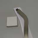 Aquaiaw Square Shower Arm and Anti-Scratch O-Ring Flange, 8 inch, Heavy-Duty Solid Brass, Both Soldered 1/2-14 NPT Tapered Threads, Wall Mount Shower Head Extension Arm (Nickel Brushed PVD)