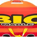 Airhead Big Mable Towable Tube for Boating, 1 - 2 Rider Inflatable Boat Tube for Water Tubing, Heavy Duty Full Nylon Cover, EVA Foam Pads, Dual Tow Point, Patented Speed Safety Valve
