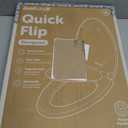 Jool Baby Quick Flip Toilet Seat with Built-in Potty & Splash Guard for Toddler Training, Slow Close (Elongated)
