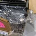 Sturdy Foldable Plastic Chair, Portable, 350-Pound Capacity, Black, 6-Pack