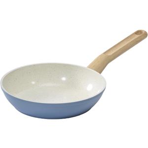 GoodCook Healthy Ceramic Titanium-Infused 10 Fry Pan, Light Blue  Induction Cookware, Nonstick Cooking Pan, Frying Pan Skillet for Eggs, Meats, Vegetables, Sauces, Warming Tortillas