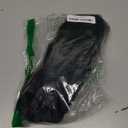 Furry Car Steering Wheel Cover, Fluffy Cover, Soft Warm Plush Non-Slip, 14 1/2-15 inch, for Women Girls, Black