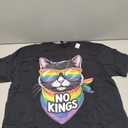 No Kings Pride Cat T-Shirt, XL