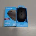 JLab GO Charge Wireless Mouse, Connect Via Bluetooth or USB Wireless Dongle, Multi-Device Toggle, Portable, Ultra-Compact and Lightweight for Work on The Go, Adjustable Tracking, (1 Pack)