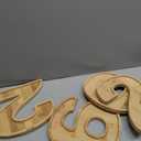 4pcs Wooden 2026 New Years Eve Party Supplies Charcuterie Numbers Fillable Decorations, New Years Decorations 2026 Number Charcuterie Board Box for Fruit Cheese Platter Candy Cake Plates