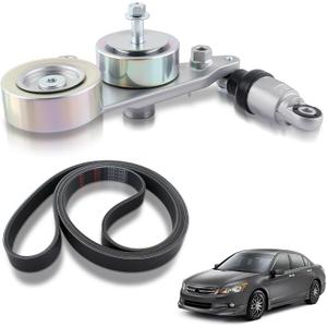 AUTOKAY 39092 Serpentine Belt Tensioner Assembly Fits for Honda Accord 2008-2010 Odyssey 2005-2010 Pilot 2006-2011 3.5L RE# 6PK2135 31170R70A01 31170RKB005