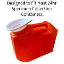 Discreet Kidney Stone Urine Strainer [1 Pack], Collapsible Compact 4 Inch Soft Silicone Funnel, 316 Stainless Steel Fine Mesh Filter, Small Portable & Reusable Calculi Specimen Catcher