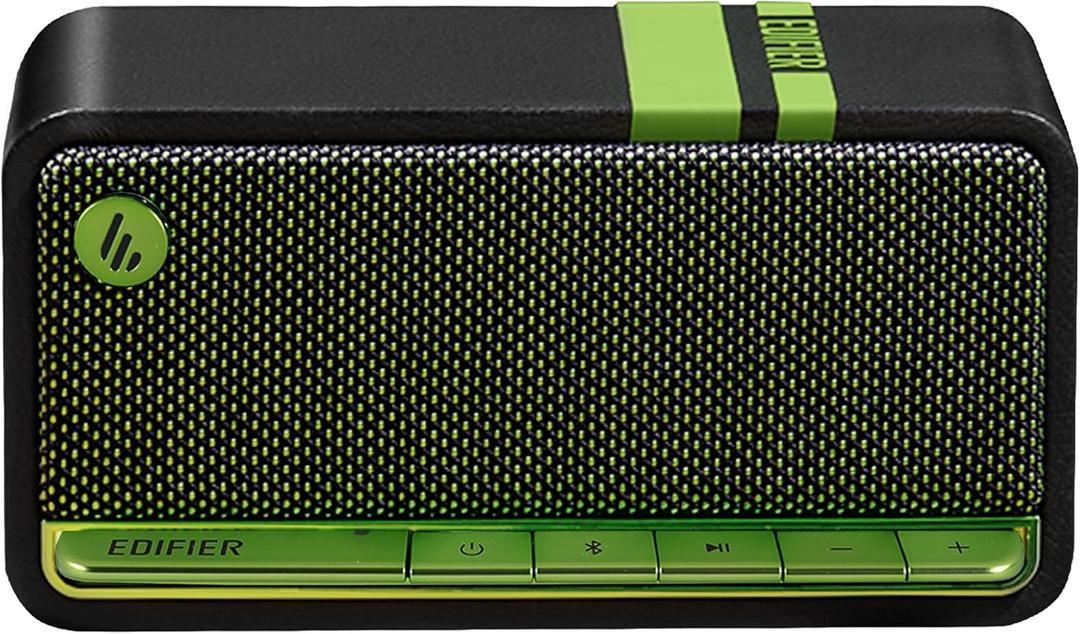 Edifier Retro Wood Bluetooth Speaker,Wireless Portable Speakers with 20W Stereo Sound,Vintage Decor Speaker with AUX,USB Soundcard,Micro SD Black