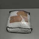 IHOUSTRIY Ruffle Duvet Cover Queen Size,100% Washed Microfiber 3pcs Bedding Duvet Cover Set, Shabby Chic Farmhouse Duvet Cover and Pillow Shams, Zipper Closure & Corner Ties, Easy Care, White - Queen