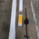 Vinyl PVC Real Estate Sign Post 6ft. Tall (4"x 4"x 72") Realtor Yard Sign Post for Open House and Home for Sale, 36" Arm Holds Up to 24" Sign, White with Flat Cap(No Sign)