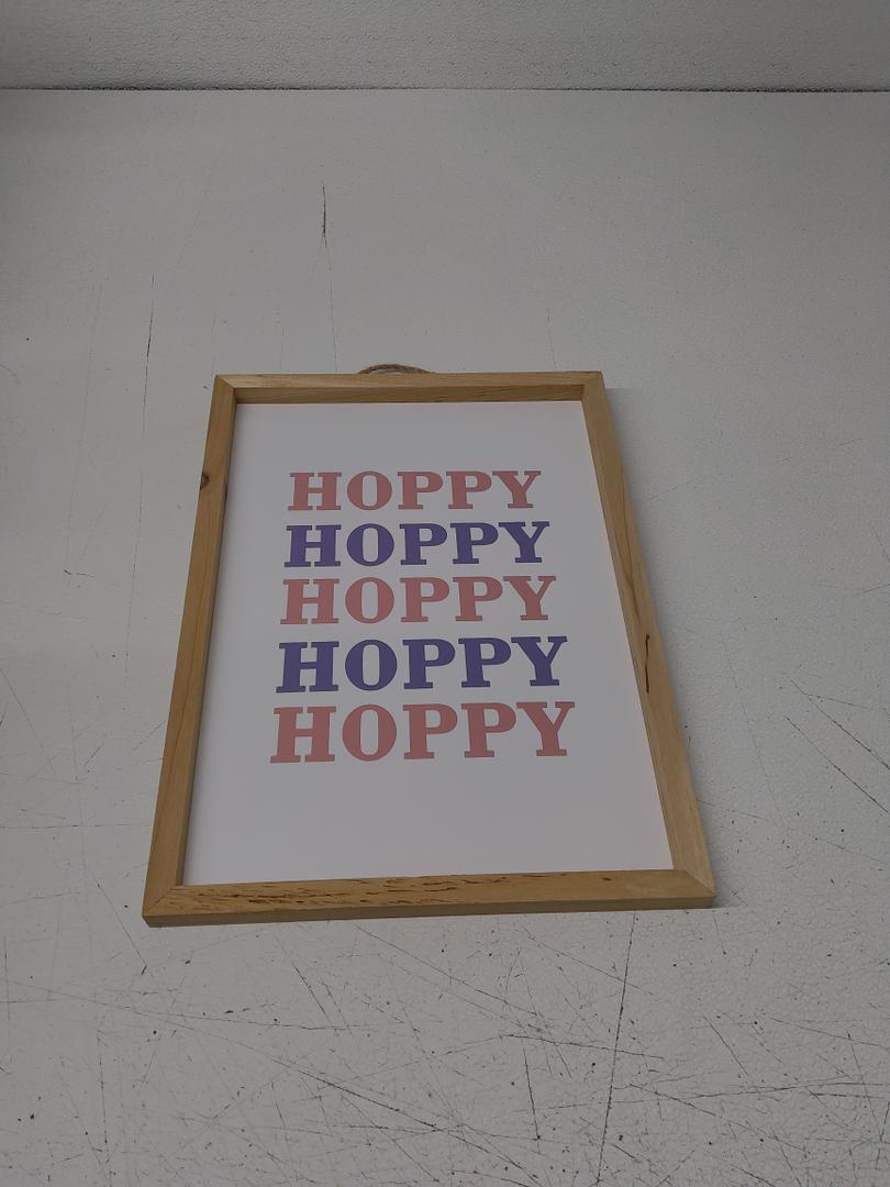 15.8 IN HOPPY WALL DECOR 15.8 IN HOPPY WALL DECOR