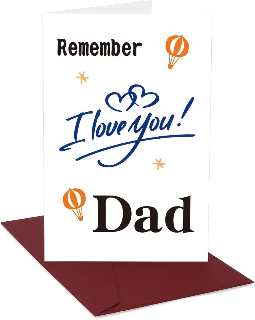 Father's Day Gifts, Fathers Day Card, Gifts for Dad, Dad gifts, Fathers Day Gift, Father's Day Gifts from Daughter Son, Father Gifts, Dad Birthday Gift, Presents for Dad Birthday Card Papa Gift Ideas