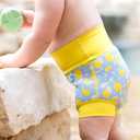 Splash About Happy Nappy Swim Diaper, Lemons, 6-12 Months, Large