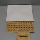 Pretzel Rod Holder and 100 Pcs Bags Plastic Clear Pretzel Sticks Stand up to 40 Rods for Wedding Birthday Treat Parties(Wooden)