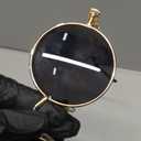 HJSTES Vintage Round Steampunk Sunglasses for Women Men Circle Gothic Glasses Retro Metal Frame (2 Pack (Brown Lens/Bronze+black Lens/Gold))