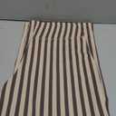 G4Free Wide Leg Pants for Women Loose Yoga Pants with Pockets Petite/Regular/Tall Stretch Casual Lounge Pants (Large, Khaki Stripe)