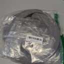 Geyoga 2 Pcs Cloche Hats for Women Fleece Flower Cancer Headwear for Women Chemo Cap 1920s Vintage Wool Bucket Hat for Ladies (Black, Gray)