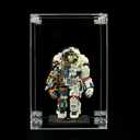 GuineaLoft Non-Flimsy Acrylic Display Box  A Large, Thick, Truly Sturdy 15x10x9-Inch Crystal-Clear Display Case, Securely Fastened by Stainless Steel Brackets & Screws Instead of Push-Fit Slots