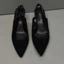 DREAM PAIRS Women's Kitten Heels Slingback Closed Pointed Toe Low Pumps Shoes Women Party Wedding Sexy Casual Dress Shoes (8.5, Black-suede-1)