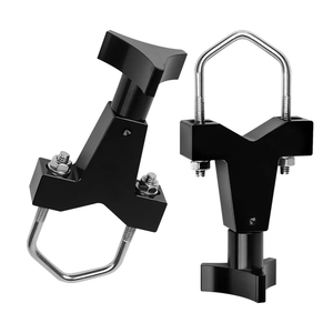 High Lift Jack Mount, KAVIUS Hi Lift Jack Tube Mount 1-2.5" Compatible with Polaris RZR Offroad Universal Vehicle Truck Adjustable High Lift Jacks Mounting
