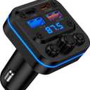 Bluetooth Fm Transmitter for Car, Fast Charging, Blue Tooth 5.4 Car Charger