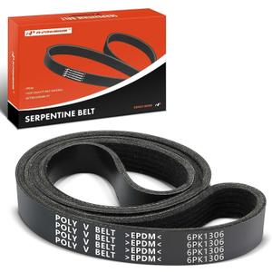 A-Premium Engine Serpentine Drive Belt Compatible with Mazda 3 2004-2013, 3 Sport 2009-2013, L4 2.0L, Without SKYACTV, Replace 1172030R11 A-Premium Engine Serpentine Drive Belt Compatible with Mazda 3 2004-2013, 3 Sport 2009-2013, L4 2.0L, Without SKYACTV, Replace 1172030R11