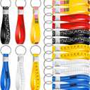 Unittype 48 Pcs Silicone Keychain Set School Keychain Classroom Gift