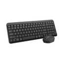 Logitech MK250 Bluetooth Wireless Mouse and Keyboard Combo: Fast & Easy Connectivity, Compact Wireless Keyboard, Ambidextrous Mouse, Durable Build - Windows/MacOS - Graphite
