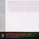 DocuGard Standard Burgundy Marble Top High Security Check Paper - Laser/Inkjet Printer Compatible - 11 Security Features - 500 Blank Business Checks (04503)