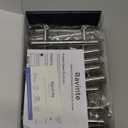 Ravinte 25 Pack 5" Cabinet Pulls Brushed Nickel Stainless Steel Kitchen Drawer Cupboard Pulls Cabinet Handles 5" Length with 3" Hole Center