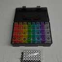 Monthly Pill Organizer 2 Times a Day,30 Day Pill Organizer 2 Times a Day,Pill Boxes and Organizer 2 Times a Day with Travel Case,Month Pill Box Organizer with 32 Daily Compartments,Moth Pill Box Am Pm