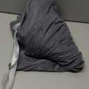 Biscaynebay Wrap Around Bed Skirts for King & Cal King Beds 18" Drop, Dark Grey Adjustable Elastic Dust Ruffles Easy Fit Wrinkle Resistant Silky Luxurious Fabric Machine Washable